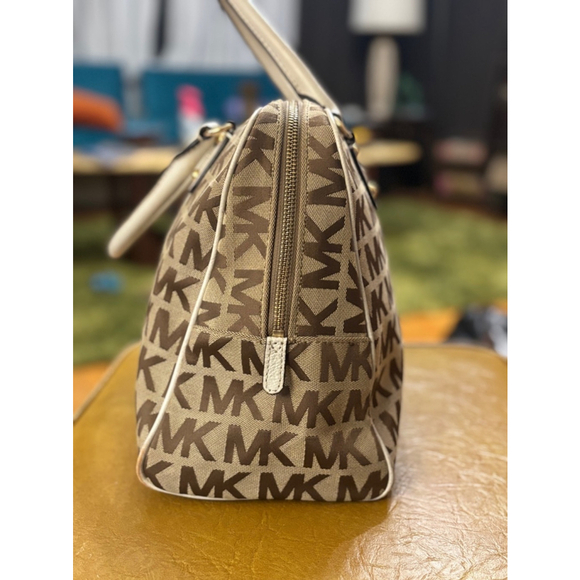 Women's Michael Kors Brown Tote Bag Large - Picture 4 of 8